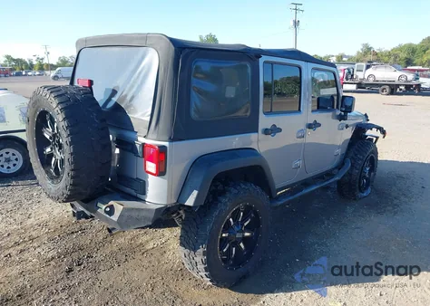 2013 Jeep Wrangler Unlimited Sport из США, поврежденный, VIN 1C4BJWDG3DL547686